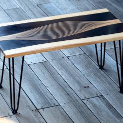 TABLE ARTISANALE - ARTISAN ÉBÉNISTE, GOLFE DE SAINT-TROPEZ
